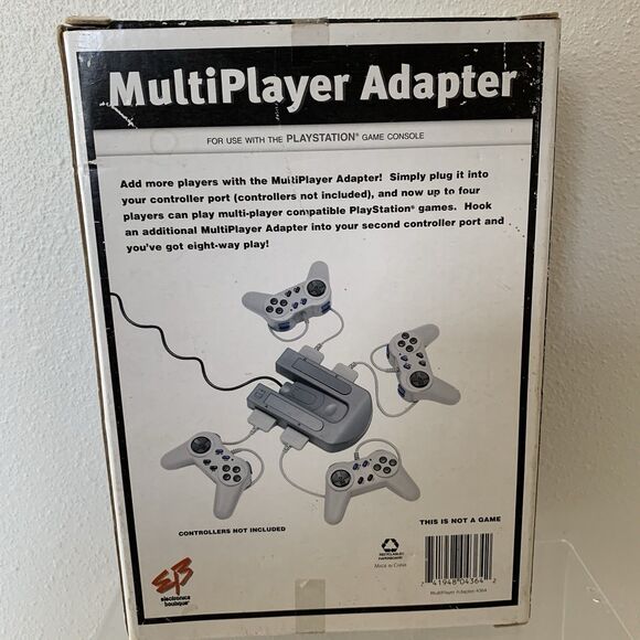 EB Multiplayer Adapter (Not a Game) Use with Playstation Game Consoles New - Picture 5 of 6